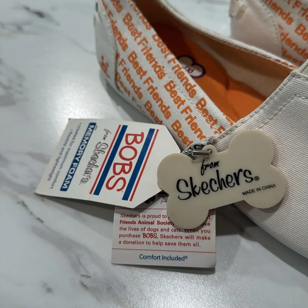 Skechers Bobs Women’s Best Friends Edition Espadrille Summer‎ Shoes Size 7.5